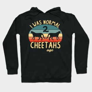 Normal cheetah print saying gift colorful Hoodie